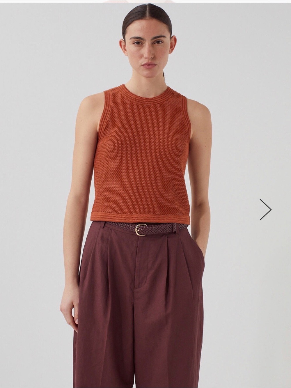 Comptoir des Cotonniers x Uniqlo Knit Tank Top